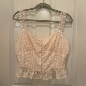 Lush Checkered Camisole